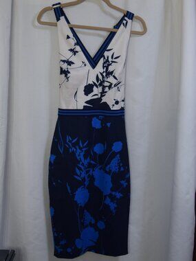 Ted Baker Tilliai Bluebell Bodycon Dress Size US Size 0